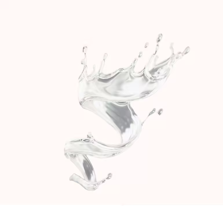 Splashing liquid